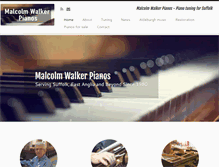 Tablet Screenshot of pianotuning.uk.com